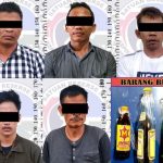 Diduga Pesta Narkotika Jenis Ekstasi di Way Kanan, Lima Pelaku Diringkus Polisi