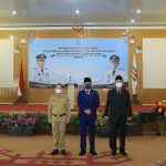 Pemkab Way Kanan Gelar Penyambutan Bupati dan Wakil Bupati Periode 2021-2024