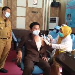 Anggota DPRD Way Kanan di Vaksinasi  Covid – 19 Tahap 2 Termin 1