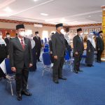 Perdana, Sekda Lampura Lantik Pejabat Fungsional PPUPD