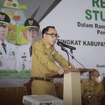 Bupati Way Kanan Lakukan Pertemuan Rembuk Stunting Kegiatan Konvergensi Penurunan Stunting Tahun 2021