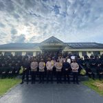 Kapolres Way Kanan Pimpin Apel Pelepasan BKO Brimob Polda Lampung PAM Pilkakam 2021