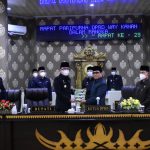 Rapat Paripurna Penyampaian RAPERDA Tentang Pertanggungjawaban Pelaksanaan APBD Tahun Anggaran 2020