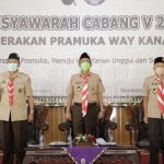 Wabub Ali Rahman Buka Muscab ke-V Gerakan Pramuka Kwarcab Way Kanan