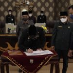 Rapat Paripurna DPRD Persetujuan Atas RPJMD Kabupaten Way Kanan Tahun 2021-2026