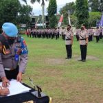 Polres Way Kanan Gelar Apel Sertijab