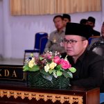 Wabup Ali Rahman Hadiri Rapat Paripurna DPRD Way Kanan