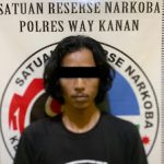 Diduga Edarkan Sabu, AS Diamankan Satresnarkoba Polres Way Kanan