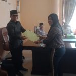 Perwakilan Rekanan Serahkan Aduan Ke DPRD Way Kanan