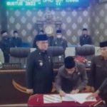 Paripurna DPRD Pengesahan Rancangan Perubahan Kebijakan Umum Anggaran