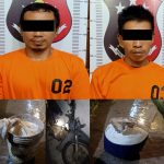 Polsek Blambangan Umpu Amankan Dua Pelaku Diduga Curi Getah Karet  di PTPN VII Tubu
