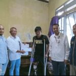Salurkan Bantuan Untuk Korban Laka Rel Kereta,  DPP KAMPUD Apresiasi PT. Bukit Asam Tbk Unit Pelabuhan Tarahan