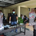 Personel Satnarkoba Polres Way Kanan di Tes Urine Secara Mendadak