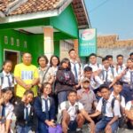 Hari Kunjung Perpustakaan Rumah Baca Yussuf Kedatangan Pelajar SMP Bhakti Baradatu
