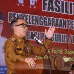 Buka Pendidikan Politik Bagi Pengurus Parpol Tahun 2023, Bupati Adipati Sampaikan Tujuan Pemilu