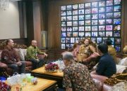 Bupati Way Kanan Terima Audiensi Kepala Stasiun TVRI Provinsi Lampung