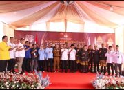 KPU Way Kanan Menggelar Penetapan dan Nomor Urut Pasangan Calon