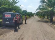 Polres Way Kanan melakukan patroli KRYD