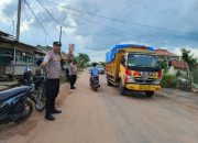 Jelang Buka Puasa, Polsek Negeri Besar Gelar Patroli KRYD di Kampung Tegal Mukti