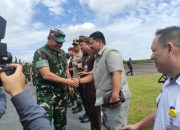 Anggota Komisi II DPRD Kabupaten Way Kanan Sambut Kedatangan Kasad Jenderal TNI