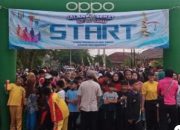 HUT ke 26 Kabupaten Way Kanan Pemkab Adakan Jalan Sehat