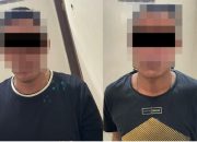 Patroli di Jalinsum Way Kanan, Satgas Anti Premanisme Polres Way Kanan Ringkus diduga Pelaku Curi Besi Rel KA