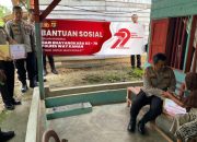 Jelang Hari Bhayangkara Ke-79, Kapolres Way Kanan dan PJU Gelar Bansos Bagikan Paket Sembako
