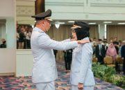 Gubernur Lampung, Rahmat Mirzani Djausal Lantik Ayu Asalasiyah, S. Ked Sebagai Bupati Way Kanan