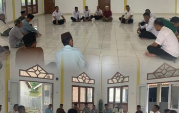 Wujudkan Program Pengabdian Imipas Untuk Negeri, Lapas Way Kanan Lakukan Perbaikan Masjid Al Hikmah Dusun Sinar Baru