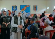 Kunker ke Kota Metro,Ketua PKK Lampung Serahkan Bantuan Sosial dan Tinjau Penerima
