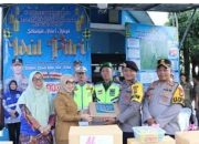 Kapolres dan Bupati Way Kanan Pantau Arus Mudik Di Jaliteng Sumatera, Jelang Hari Raya