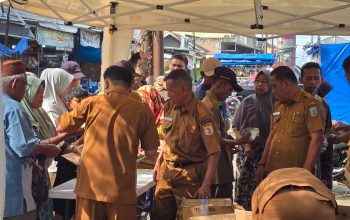 Operasi Pasar Murah MINYAKITA Serentak se-Provinsi Lampung, Kabupaten Way Kanan Digelar di SP2KP Pasar Pagi Baradatu