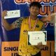 Sabet Juara 1 Bulu Tangkis Porkab Way Kanan, Aldavi Kenzi Shaka Rajai Kategori Tunggal Pelajar U-17
