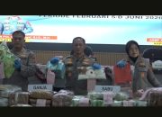Polda Lampung Ungkap 17 Kasus Narkotika, Sita 179,5 Kg Sabu dan Selamatkan 948 Ribu Jiwa