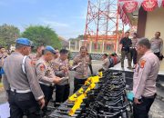 Tim Bidpropam Polda Lampung Gelar Pengecekan Senpi dan Amunisi di Polres Way Kanan*