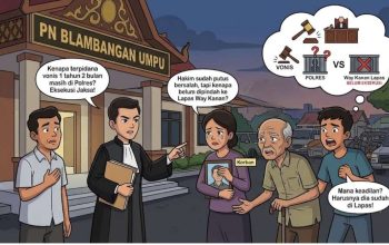 Belum Dieksekusi ke Lapas, Status Penahanan Terpidana Penganiayaan Anggota Satpol PP Way Kanan Dipertanyakan