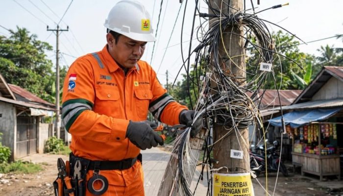 PLN Tegaskan Tiang Listrik Bukan Infrastruktur Publik; Provider WiFi Ilegal Diminta Bangun Tiang Mandiri